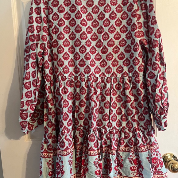 Zara Blockprint Dress - Picture 5 of 5